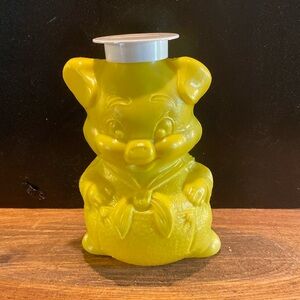 1960s-70s blow mold piggy bank. @ 7 inches.